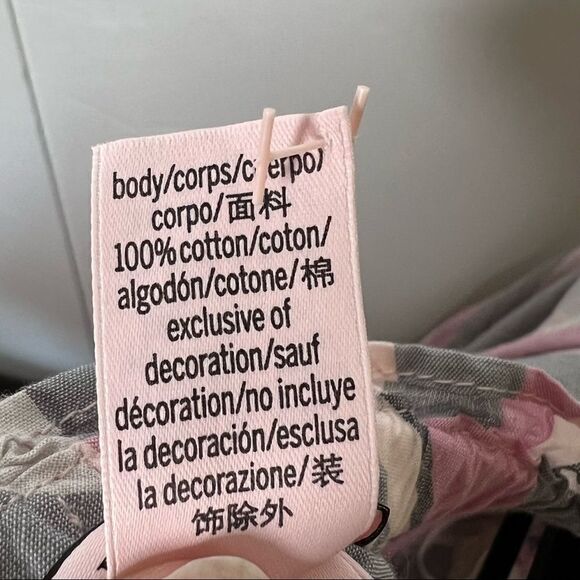 Nwot Victoria Secret boho off the shoulder striped top oversized fit XS - Picture 7 of 15